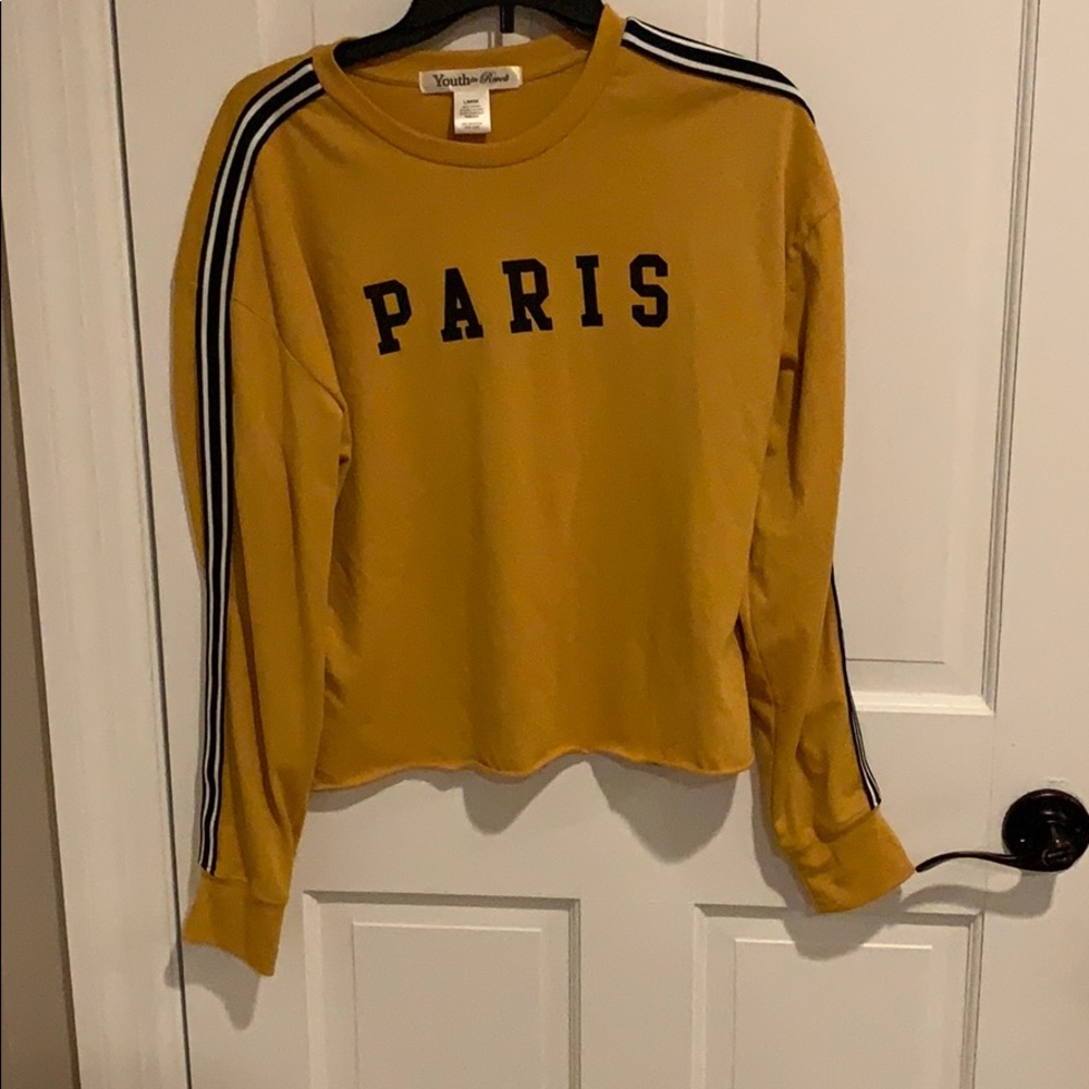 Crop Long Sleeve Shirt